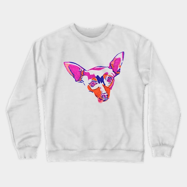 Chihuahua Crewneck Sweatshirt by RaLiz